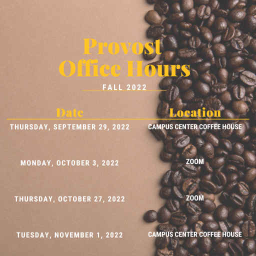 Provost Office Hours
