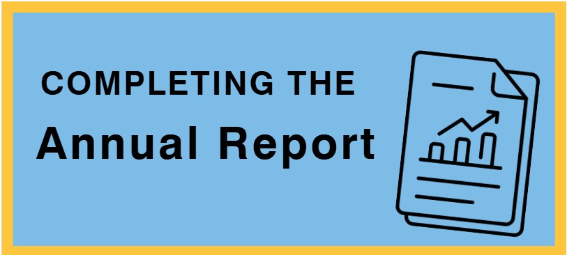 Completing the Annual Report