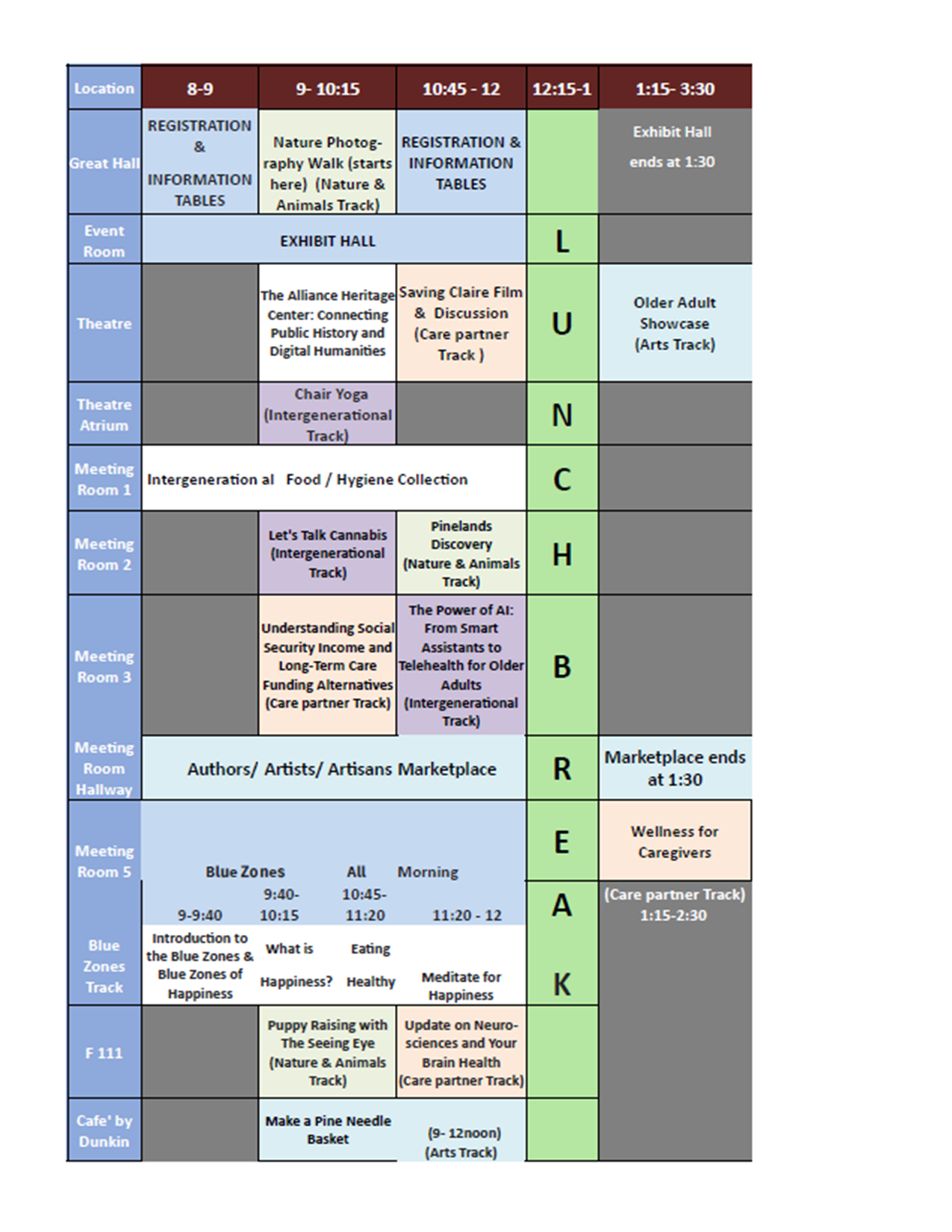 schedule