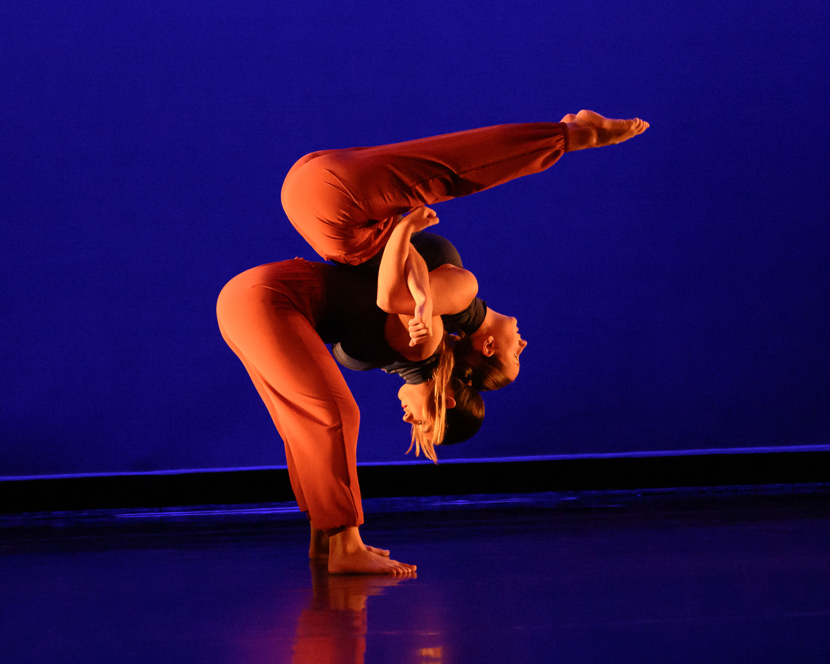 Dancers in performance