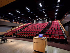 Inside Alton Auditorium