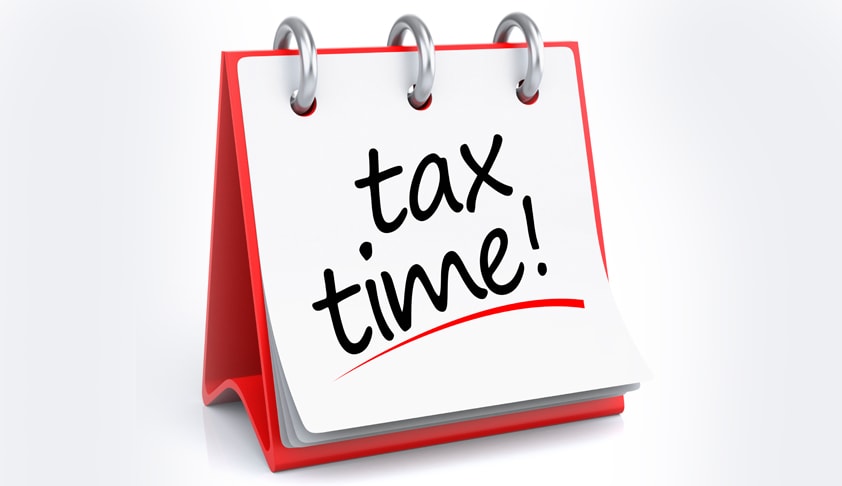 Image that says Tax Time