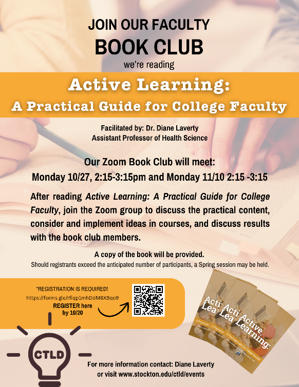Active Learning: A Practical Guide for College Faculty Flyer