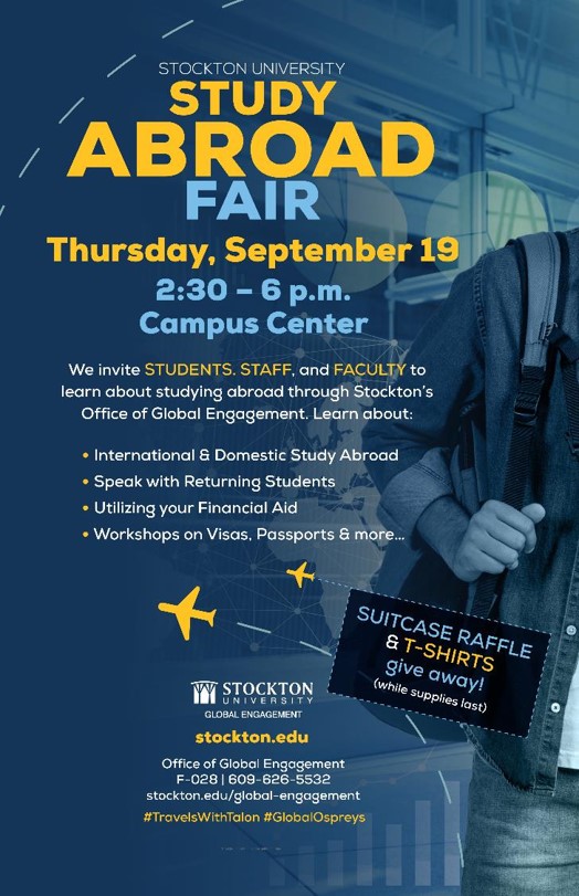 Study Abroad Fair - September 19 at 2:30 pm