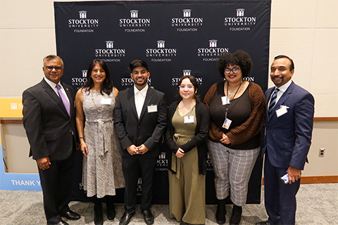 Evita Vasquez Reyes was one of six recipients of the Arman Roy Foundation Hope Scholarship for 2024; Vasquez Reyes and her donors were the featured speakers for this year's Scholarship Recognition Dinner on Wednesday, March 6.