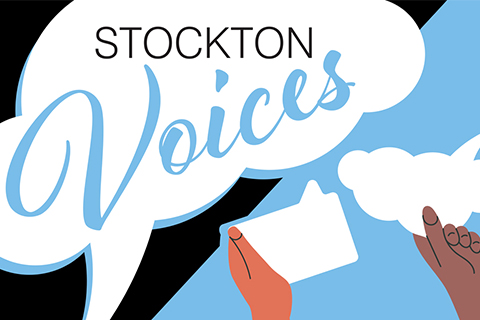 Stockton Voices logo