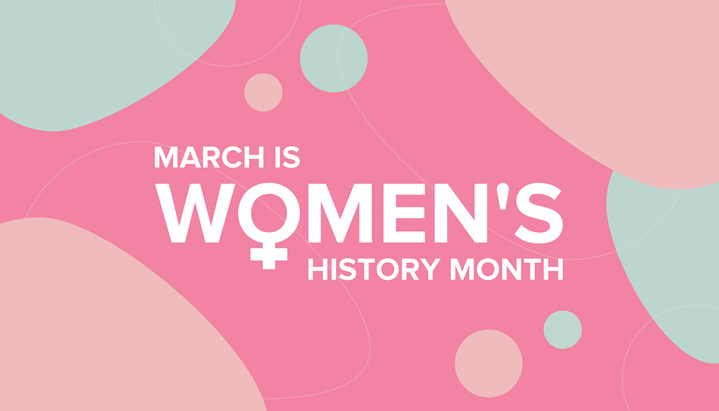 women's history month graphic