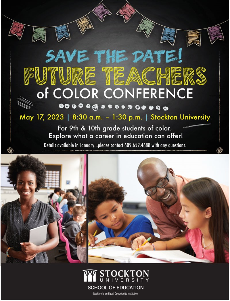 Flyer for Future Teachers of Color Conference 5/17/23