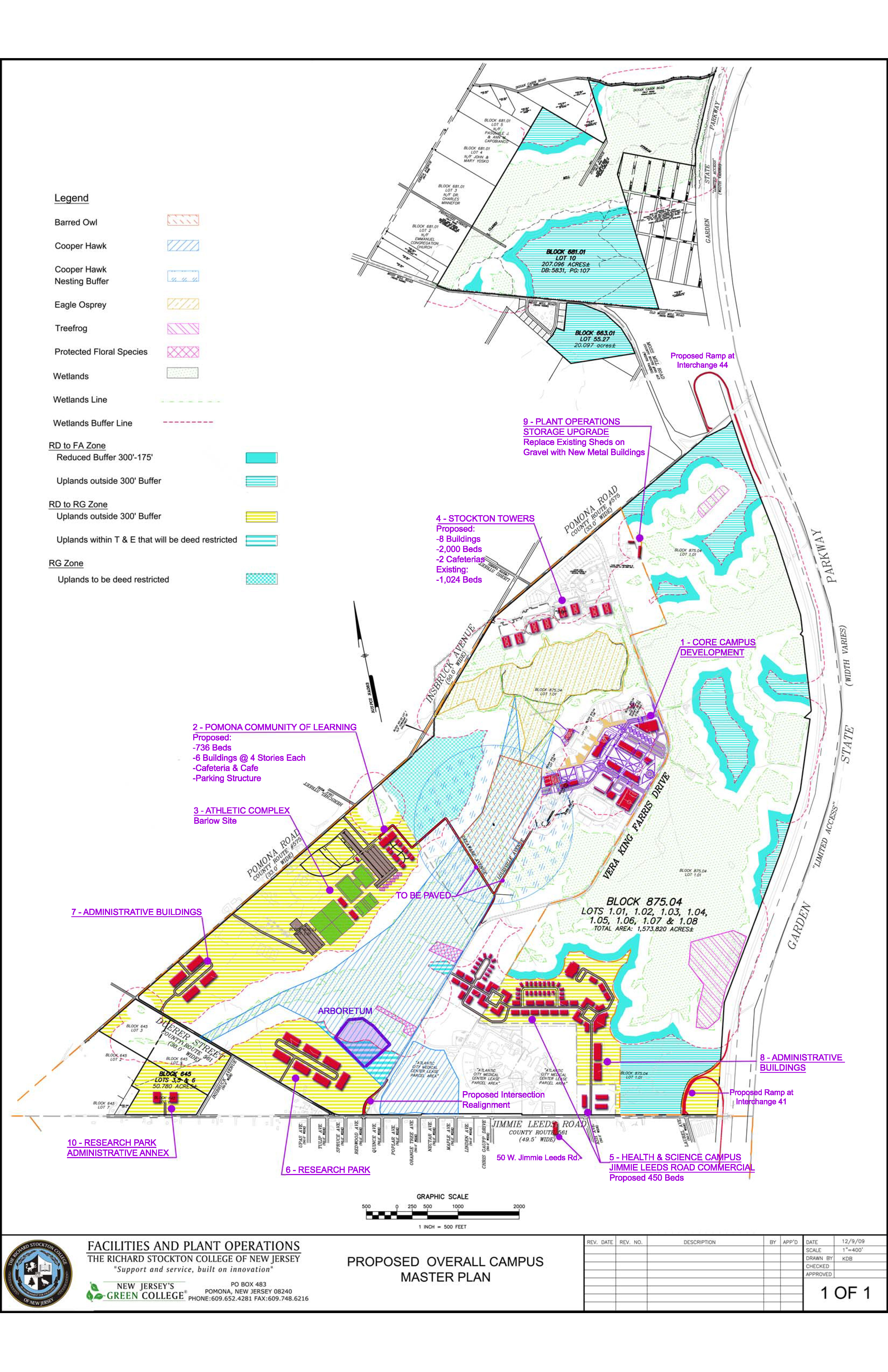 Stockton Campus Map