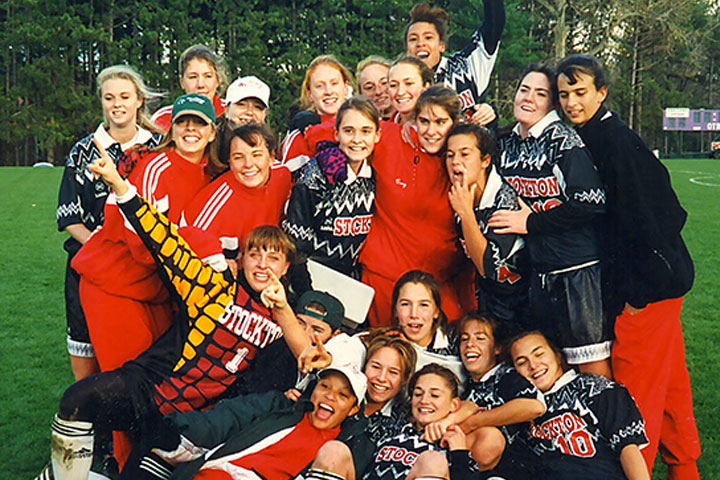 1995 women's soccer team photo