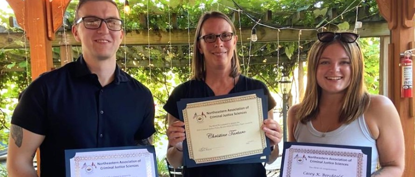 Faculty, Students Win Awards at Criminal Justice Conference