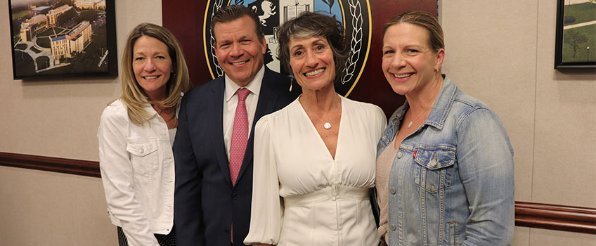 Physical Therapy Faculty Member Gift Endows Travel Scholarship