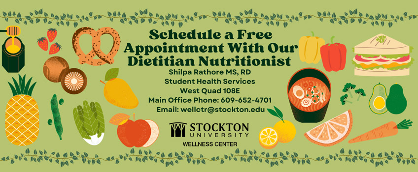 Schecule a Free Appointment with our Dietitian Nutritionist