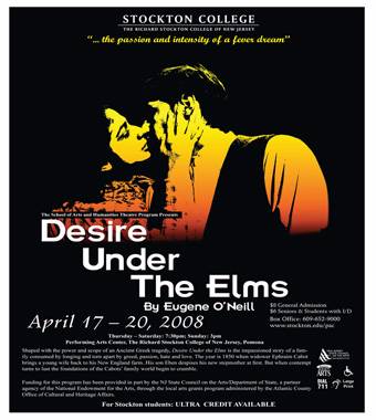 Desire Under the Elms flyer