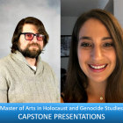 MAHG Capstone Presentations, Spring 2019 - Monday, April 22, 2019