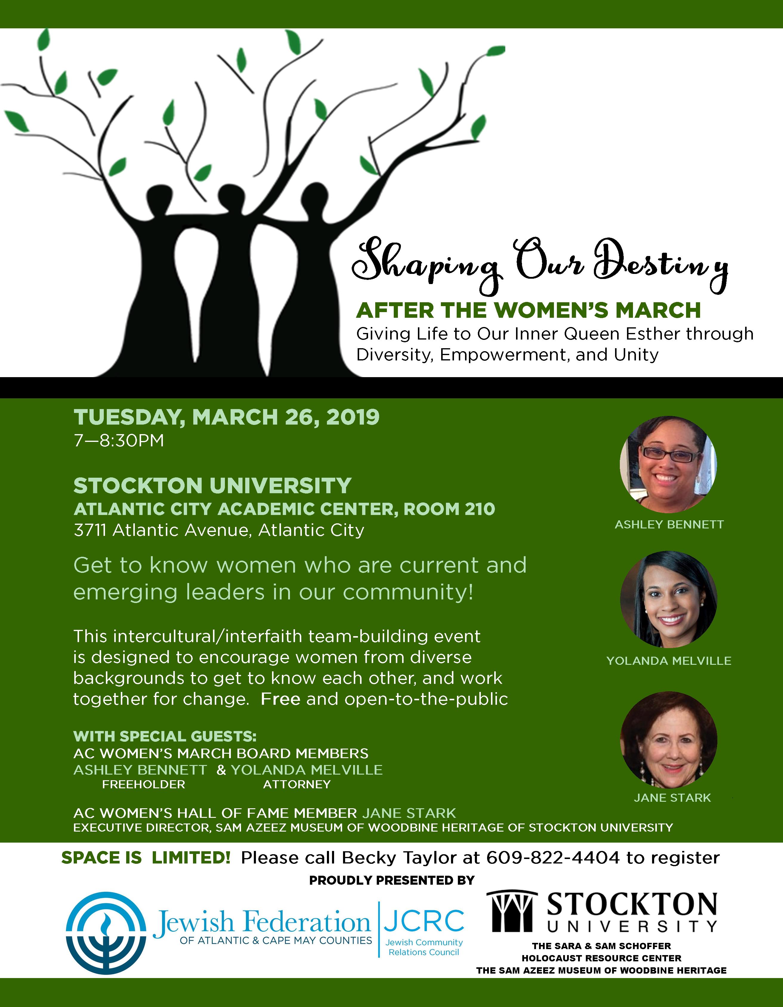 "Shaping Our Diversity" Event Flyer