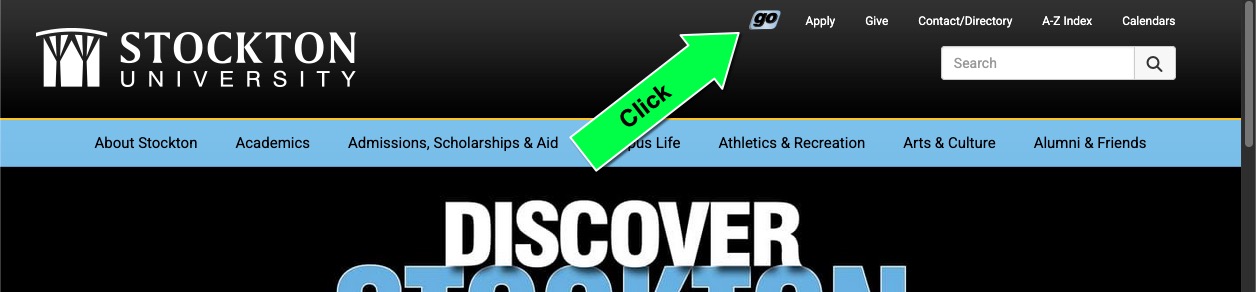 Click on Go