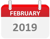 February 2019 Calendar Icon