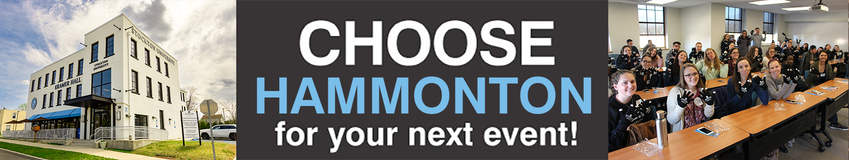 Choose Hammonton for your next event!