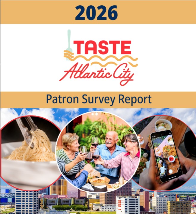 2026 Taste Atlantic City Patron Survey Report Cover Page 2026 Taste Atlantic City Patron Survey Report