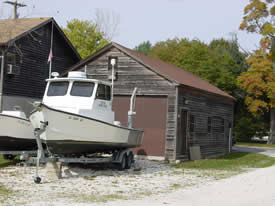 Image of Stockton University Marine Field Station Boathouse