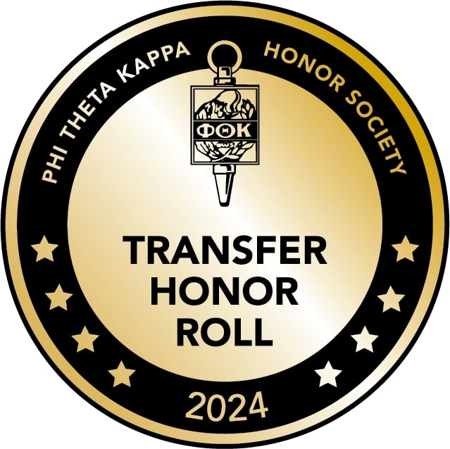 Phi Theta Kappa Honor Society Transfer Honor Roll 2024