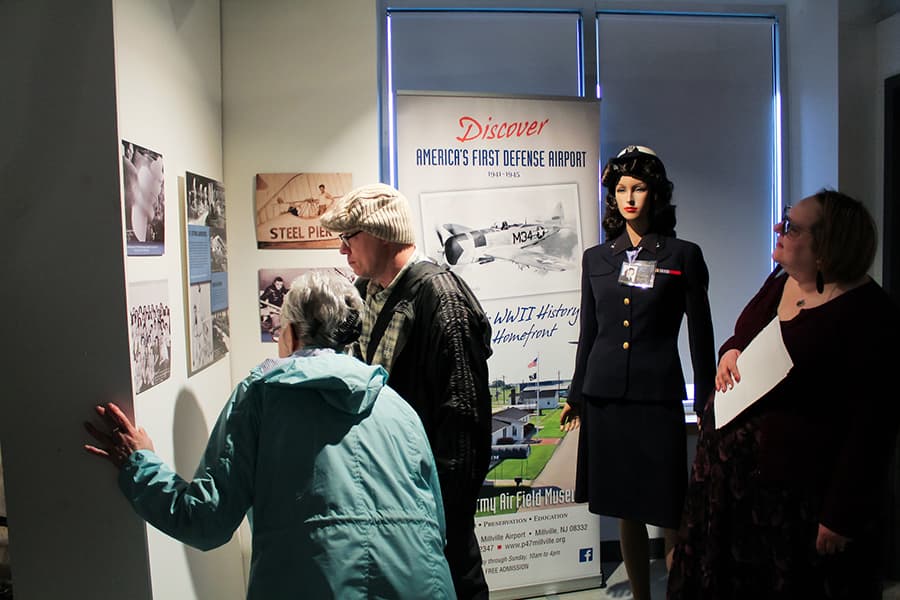 Camp Boardwalk exhibit