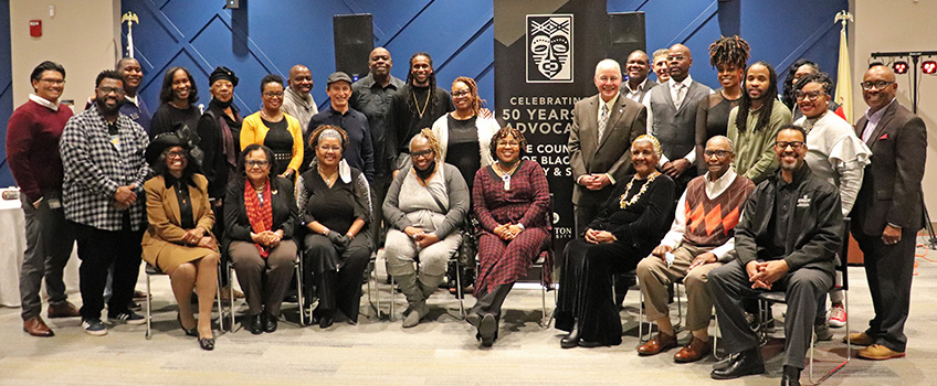 black faculty and staff 50th group