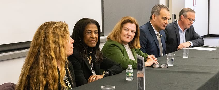 Four local mayors on panel as part of 'Lunch with Legislators' series