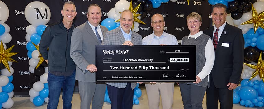 Spencer's and Spirit Stockton donation