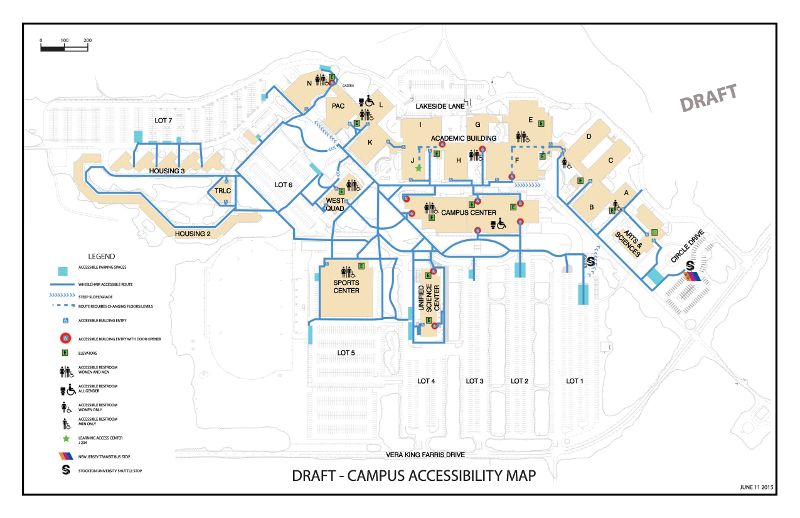 Campus Accessibility Map