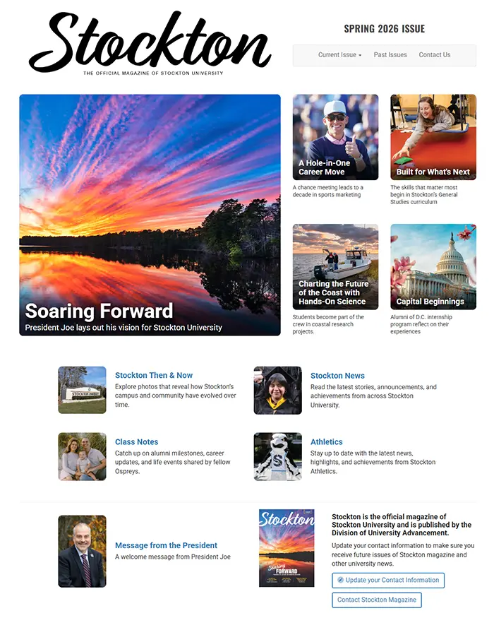 Cover image for Stockton Magazine: Spring 2026