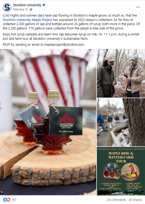 Maple syrup Facebook