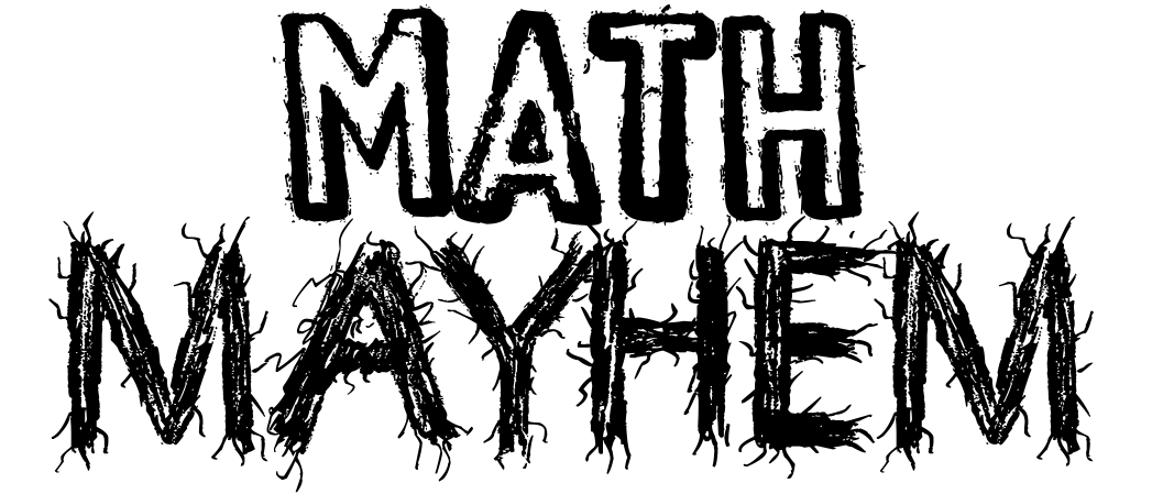 Image of math mayhem logo