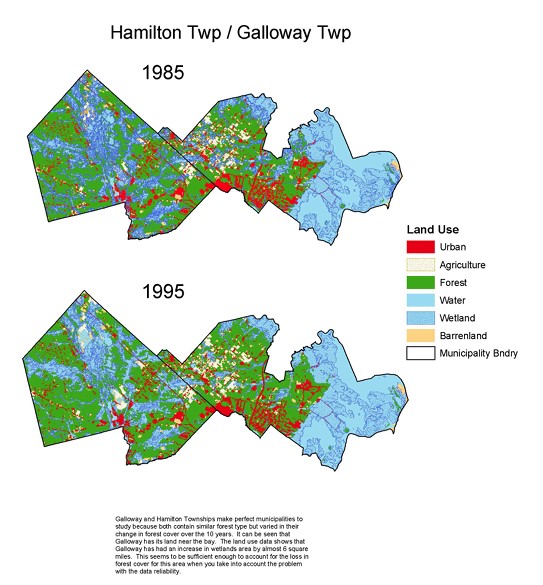Hamilton/Galloway Township GIS map