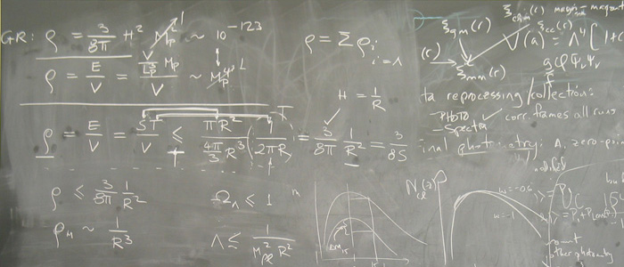 School of Natural Sciences and Mathematics Physics Blackboard