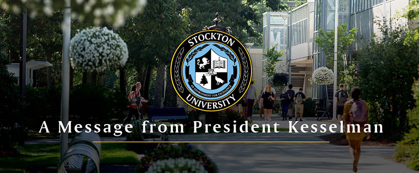 A message from President Kesselman