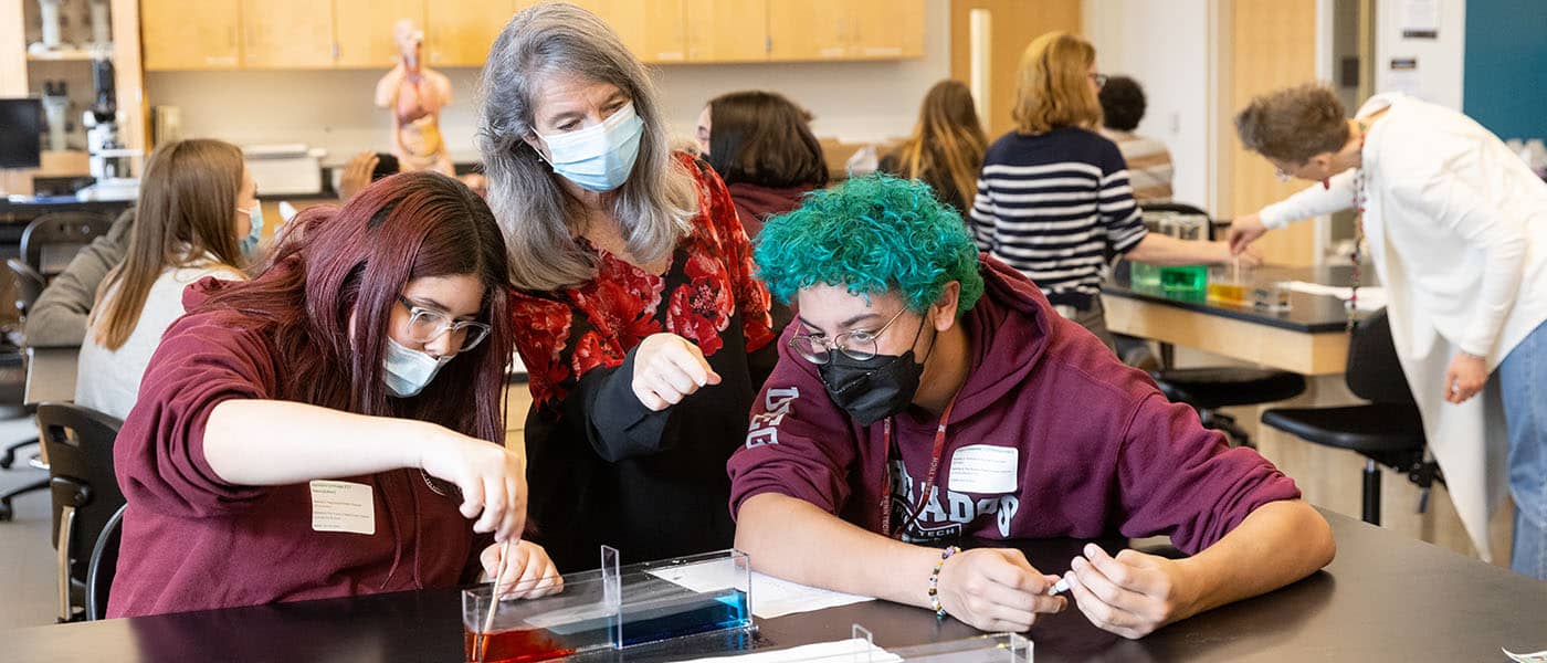 students at sciencepalooza