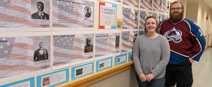 F-Wing Offices Bring Black History to the Hallway Walls