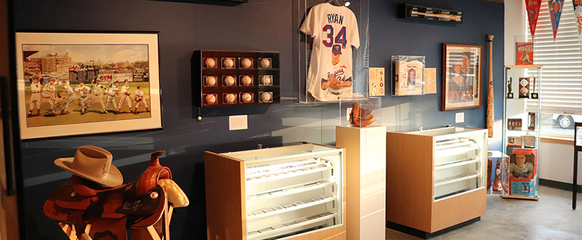 Unique Nolan Ryan Memorabilia Collection