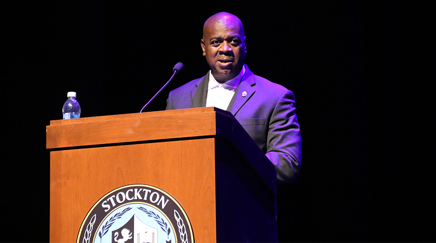 Newark Mayor Ras Barak Newark Mayor Ras Barak speaking