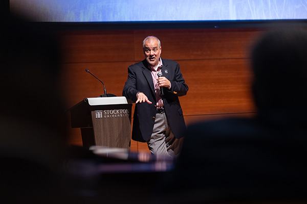 President Bertolino state of university President Bertolino gives state of university