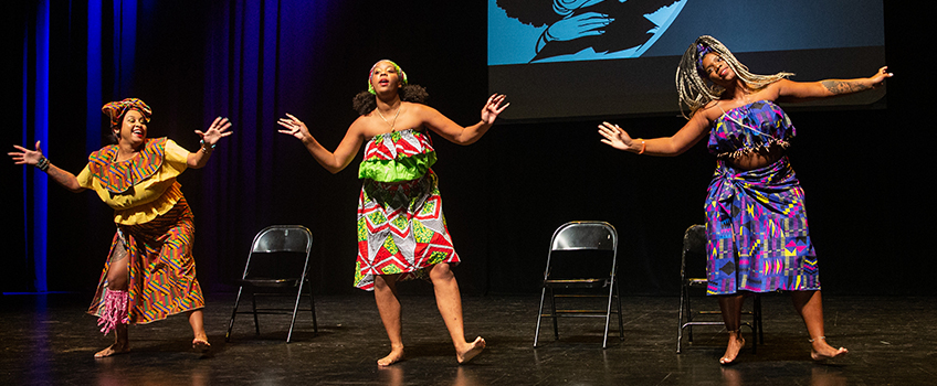 Fannie Lou Hamer Symposium dancers