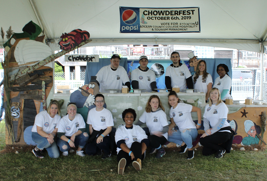 students at chowderfest