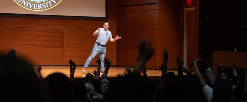 Keynote speaker Josh Turbiak