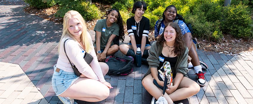 Students enjoying EOF Summer Academy