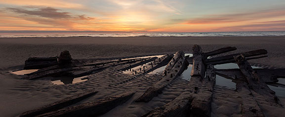 In December 2018, the ocean uncovered hidden history. What remains of an old wooden ship is now visibly resting on the beach at Stone Harbor Point.