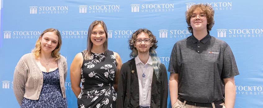 Four Stockton students