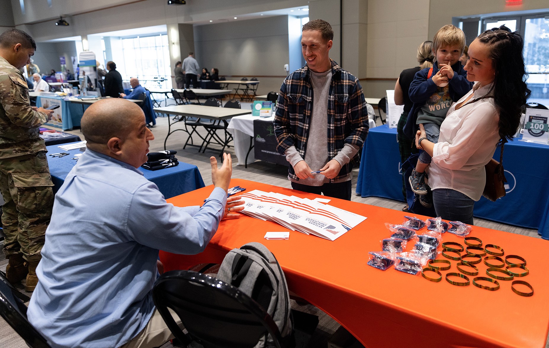 attendants at Inaugural Community and Veteran Wellness Fair