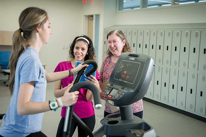 Exercise Science students and faculty